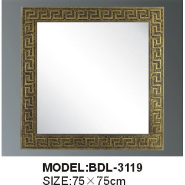 Miroir en verre d&#39;argent de salle de bains d&#39;épaisseur de 5mm (BDL-3119)